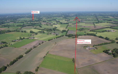 Varusschlacht Luftbild