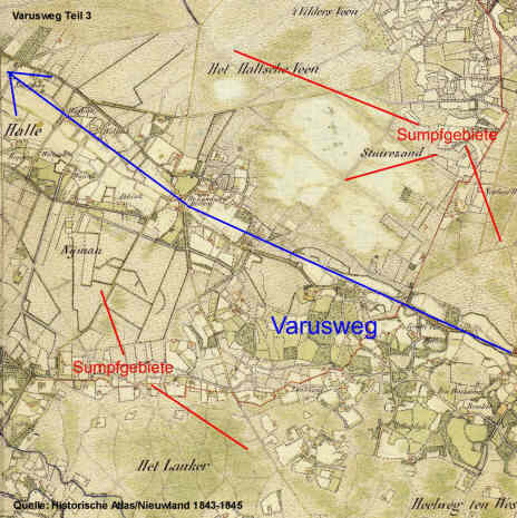 Der Weg des Varus Historisch Teil 1